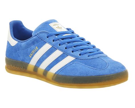 adidas Originals gazelle sneakers in blue 